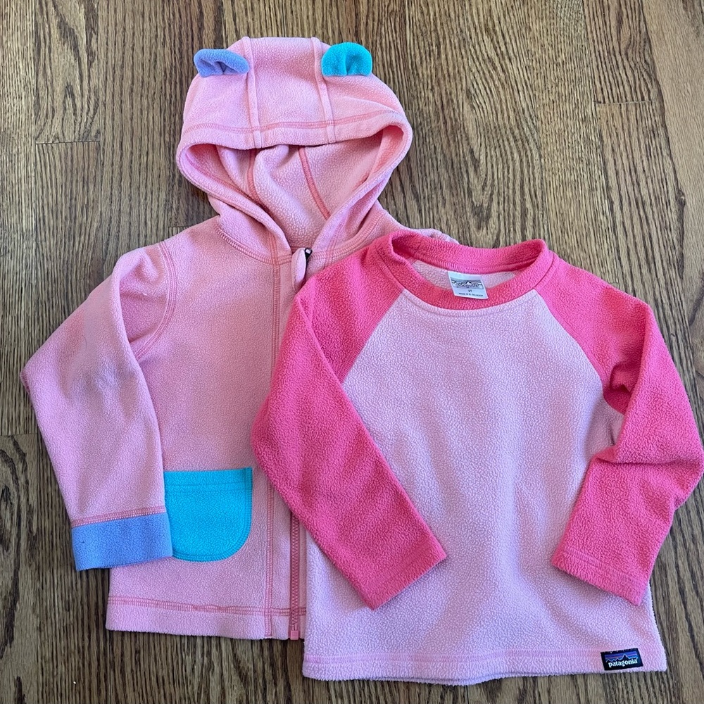 Toddler Girls 2T Patagonia Fleece Set